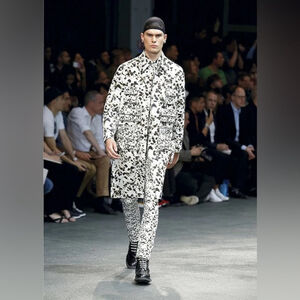 Givenchy Rare Gypsophila/Baby Breath Print Jeans SS15 Runway Men’s Jeans US33